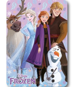 Disney Regatul de gheață Winter Friends pătură din polar 100x140cm