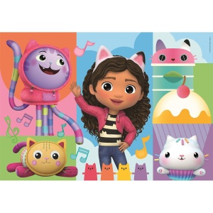 Gabby's Dollhouse Meadow Puzzle Clementoni 2x60 piese - Img 2