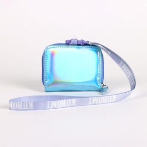 Hello Kitty Blue Iridescent portofel - Img 2