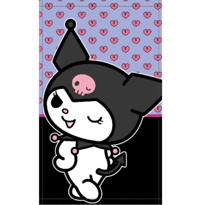 Hello Kitty Kuromi prosop pentru față și mâini 30x50cm