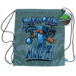 Minecraft geantă sport sac de gimnastică 37 cm