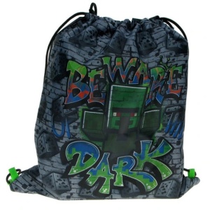 Minecraft geantă sport sac de gimnastică 37 cm - Img 2