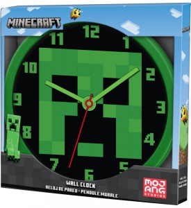 Minecraft Green ceas de perete 25 cm - Img 2