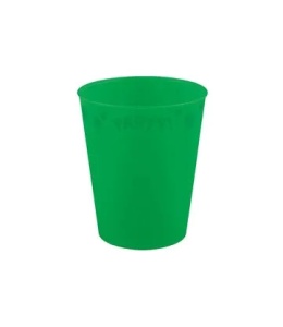 Party Bright Green Ceașcă verde micro premium din plastic 250 ml