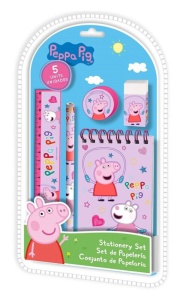Purcelușa Peppa Set de papetărie Jump Rope 5 buc