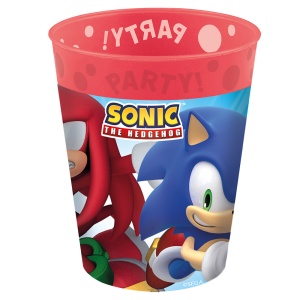 Sonic Ariciul Sega set de pahare micro premium plastic 4 buc 250 ml