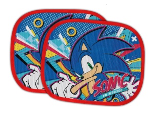 Sonic Ariciul Turbo Parasolar pentru fereastră, set de 2 bucăți