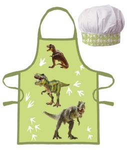 Dinozaur T-Rex set de șorț pentru copii, 2 piese