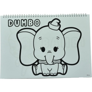 Disney Animals Carnet de schițe clasic A/4 spiral cu 40 foi și abțibilduri - Img 4