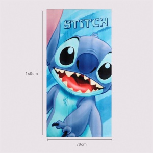 Disney Lilo și Stitch Big Smile prosop de baie, prosop de plajă 70x140cm (Uscare Rapidă) - Img 3