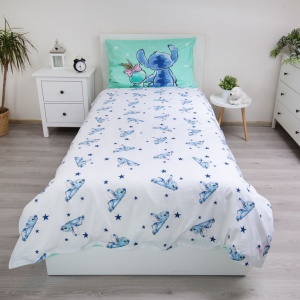 Disney Lilo și Stitch Buddies lenjerie de pat 140×200cm, 70×90 cm - Img 3
