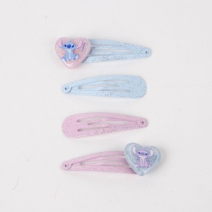 Disney Lilo și Stitch Cute Alien set de clame și elastice de păr, 8 bucăți - Img 2