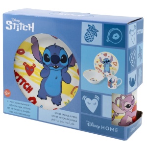 Disney Lilo și Stitch Heart set de masă din porțelan în cutie de cadou - Img 2