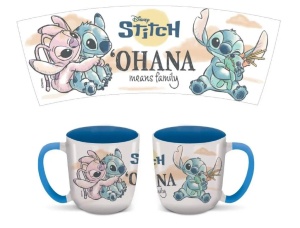 Disney Lilo și Stitch Ohana Elite cană din porțelan 400 ml (14 oz) în Cutie Cadou - Img 3