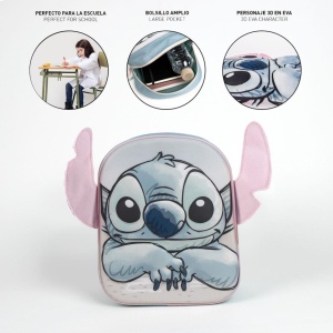 Disney Lilo și Stitch Rucsac 3D, geantă 31 cm - Img 4