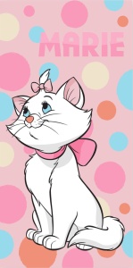 Disney Marie Bubble prosop baie pisică, prosop plajă 70x140cm