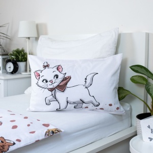 Disney Marie Friends husa de pat pentru copii 100×135 cm, 40×60 cm - Img 4