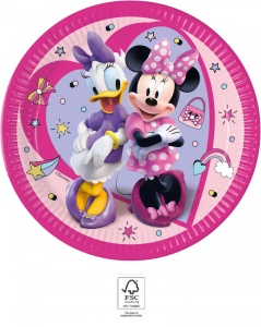 Disney Minnie Junior farfurie de hârtie 8 buc 23 cm FSC - Img 2