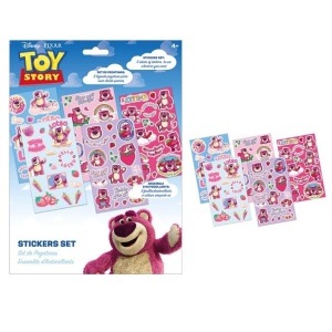 Disney Povestea Jucăriilor Lotso Strawberry set de autocolante 5 coli