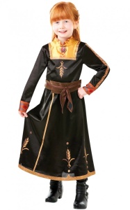 Disney Regatul de gheață Costum Deluxe Anna 3-4 ani Rubies - Img 2