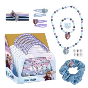 Disney Regatul de gheață Journey Set de accesorii de păr și bijuterii cu 15 piese - Img 2