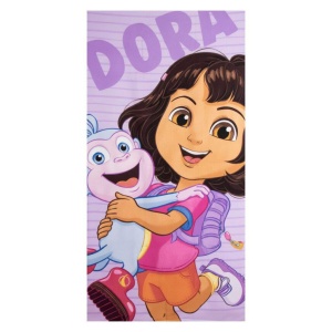 Dora Exploratoarea Happy prosop de baie, prosop de plajă 70x140cm (Uscare Rapidă)