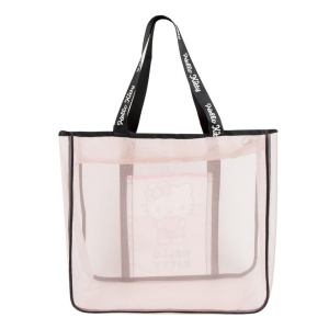 Hello Kitty Geantă de plajă transparentă premium 62 cm - Img 2