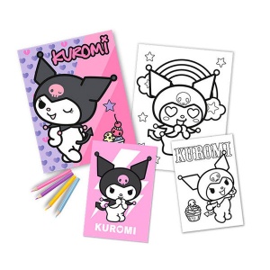 Hello Kitty Kuromi set de colorat - Img 2