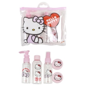Hello Kitty Pink set igienic de călătorie