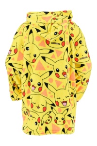 Pokémon Yellow Pătură poncho polar cu pluș, pentru 10-16 ani - Img 4