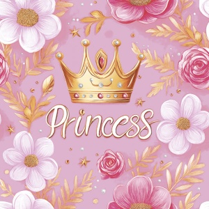 Prințese Crown Șervețel prințesă 20 bucăți 33x33 cm