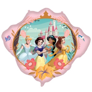 Prințesele Disney Castle balon din folie 80x70 cm