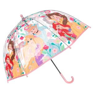 Prințesele Disney Fairytale umbrelă transparentă pentru copii Ø72 cm