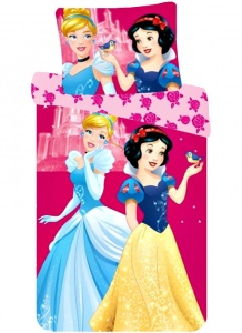 Prințesele Disney Kind lenjerie de pat pentru copii 90×140cm, 40×55 cm