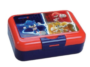Sonic Ariciul Hero Trio cutie de sandviciuri