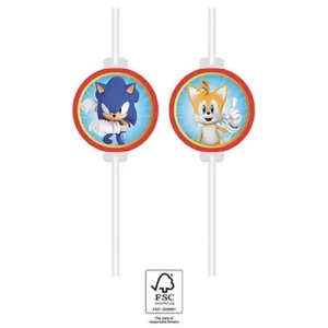 Sonic Ariciul Sega Pai de Hârtie, set 4 bucati FSC - Img 2