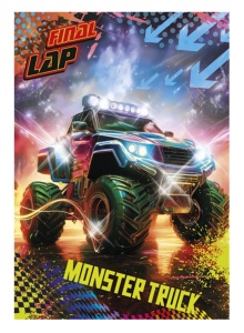 Vehicul Final Lap Mapă elastică Monster Truck A/4