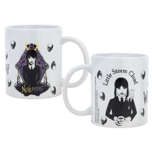 Wednesday Nevermore cana de porțelan de 325 ml (11 oz) în cutie cadou - Img 3