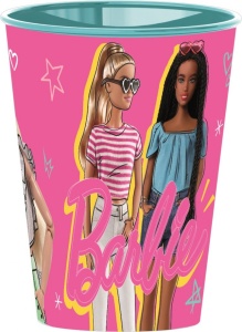 Barbie pahar din plastic, 260 ml