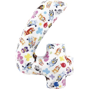 Bluey Friends Balon folie numărul 4, 66 cm