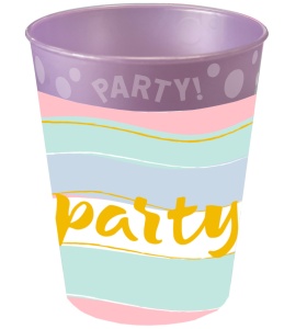 Colorat Elegant Pahar de plastic premium micro Party 250 ml
