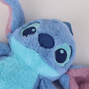 Disney Lilo și Stitch Blue Alien rucsac din pluș, geantă 30 cm - Img 4