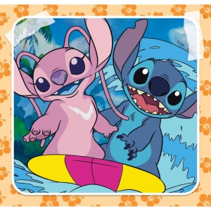 Disney Lilo și Stitch Music Cântând la chitară puzzle 3x48 pcs Clementoni - Img 4