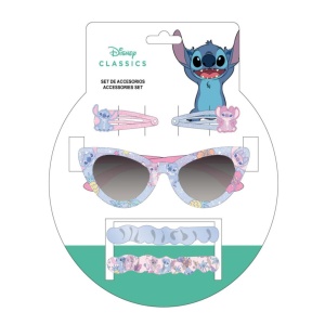 Disney Lilo și Stitch set de ochelari de soare și accesorii de păr