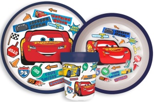 Disney Mașini Stickers Set de masă antiderapant Go, set de micro plastic
