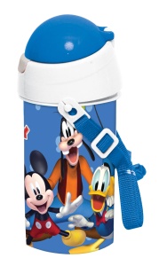 Disney Mickey Blue sticlă, sticlă sport 500 ml