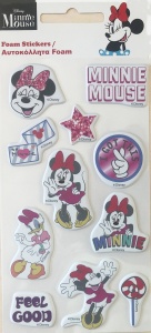 Disney Minnie Smiles set de autocolante din spumă umflată