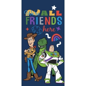 Disney Povestea Jucăriilor Friends Here prosop de plajă 70x140cm (Uscare Rapidă)
