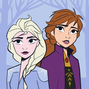 Disney Regatul de gheață Prosop Magic pentru Maini Sisters, Prosop de Față, 30x30cm