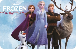 Disney Regatul de gheață suport farfurii 43*28 cm